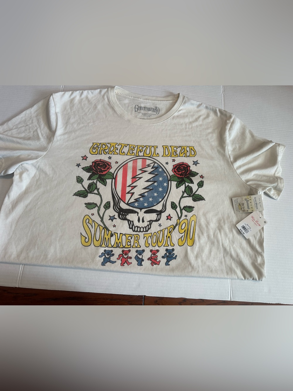 Lucky Brand Grateful Dead Summer Tour ’90 Graphic Tee NWT XXL - Picture 2 of 7